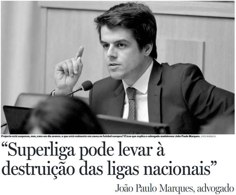 João Paulo Marques em entrevista ao DN Madeira sobre a Superliga